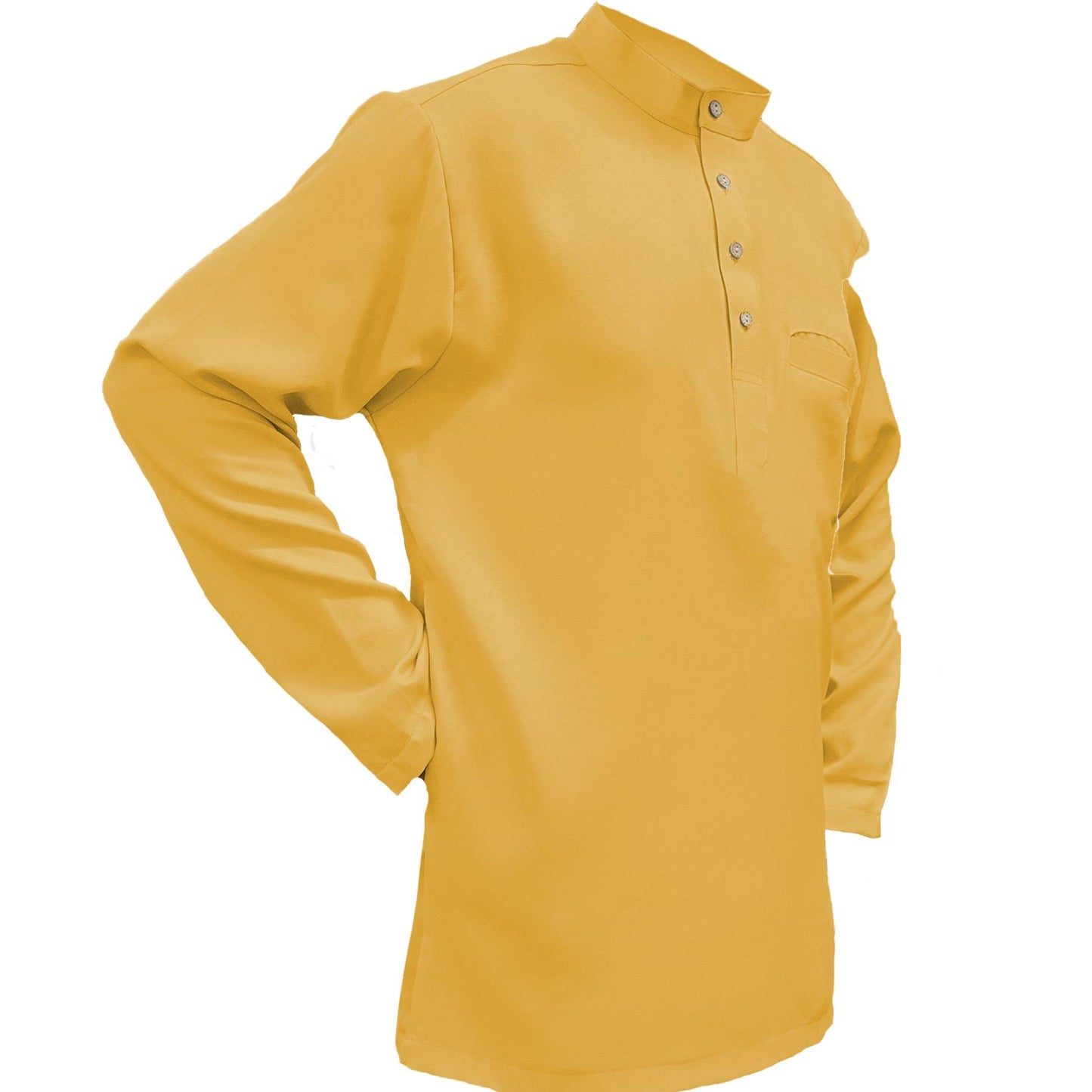 Baju Kurta Raya Classic Lengan Panjang Lelaki - Pakaian Muslim Lelaki Pocket Clothing All sizes Kanak-Kanak Remaja Dewasa