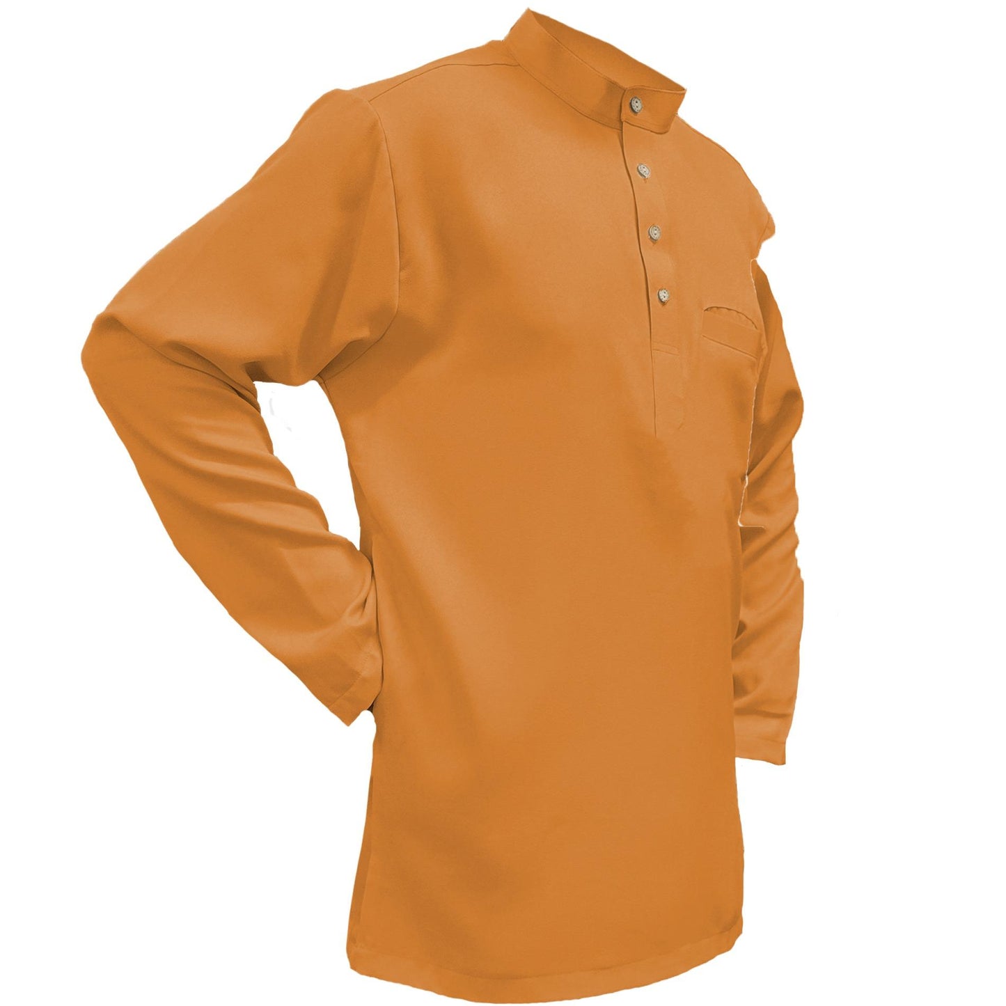 Baju Kurta Raya Classic Lengan Panjang Lelaki - Pakaian Muslim Lelaki Pocket Clothing All sizes Kanak-Kanak Remaja Dewasa