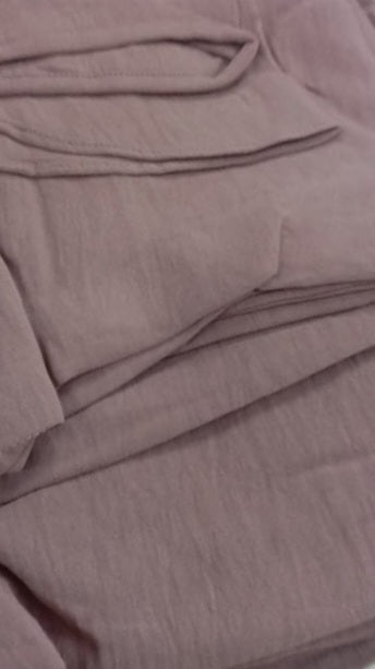 Set 3-in-1 RINDU - Baggy Abaya with instant long scarf and free short Niqab