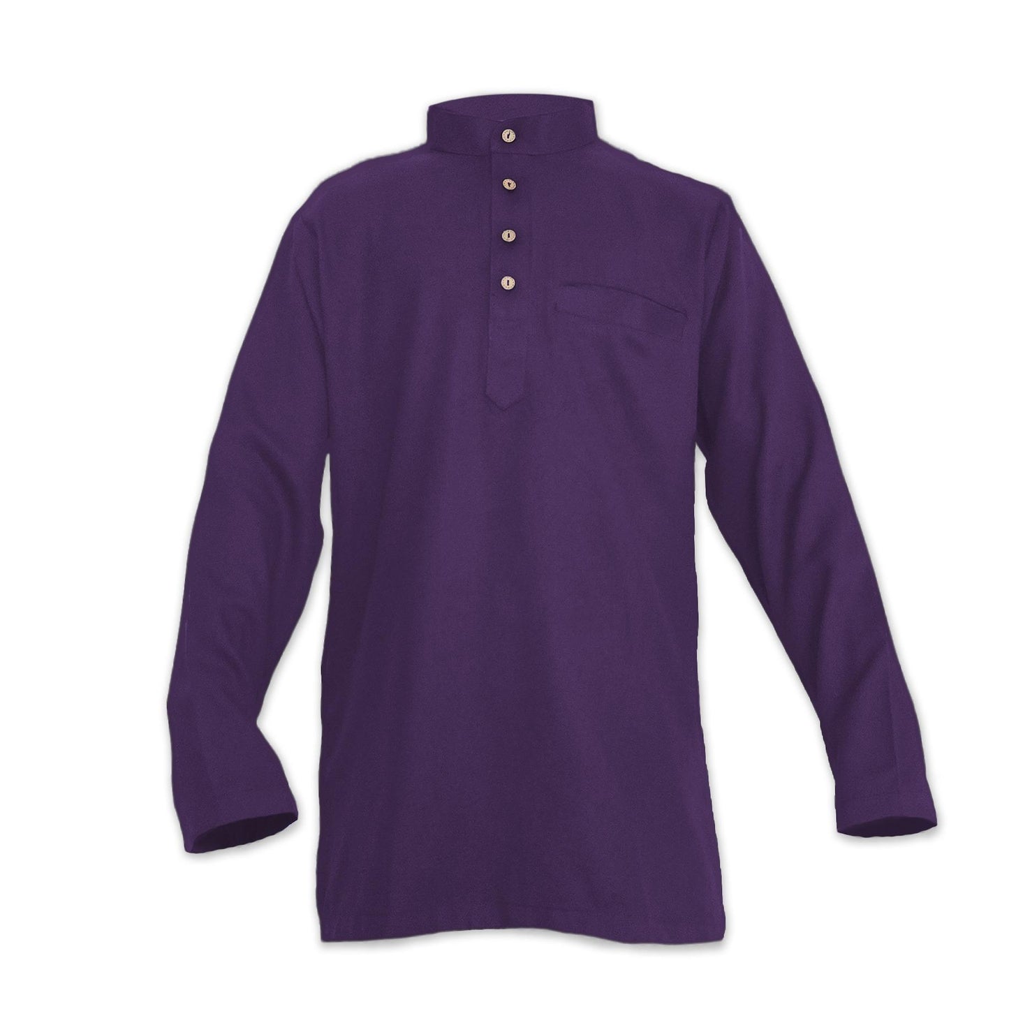 Baju Kurta Raya Classic Lengan Panjang Lelaki - Pakaian Muslim Lelaki Pocket Clothing All sizes Kanak-Kanak Remaja Dewasa