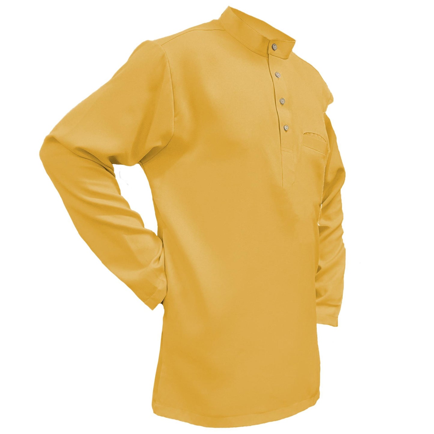 Baju Kurta Raya Classic Lengan Panjang Lelaki - Pakaian Muslim Lelaki Pocket Clothing All sizes Kanak-Kanak Remaja Dewasa