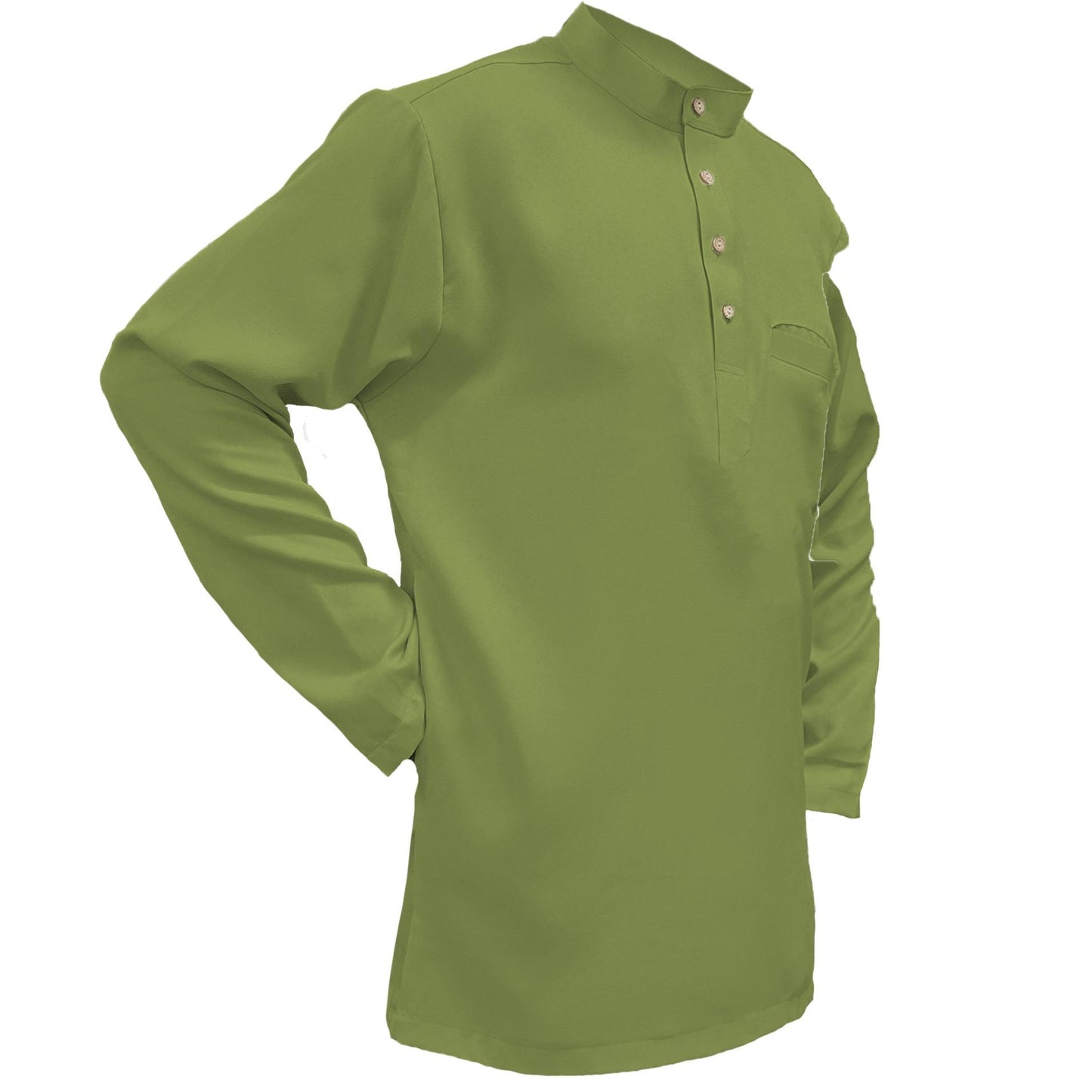 Baju Kurta Raya Classic Lengan Panjang Lelaki - Pakaian Muslim Lelaki Pocket Clothing All sizes Kanak-Kanak Remaja Dewasa